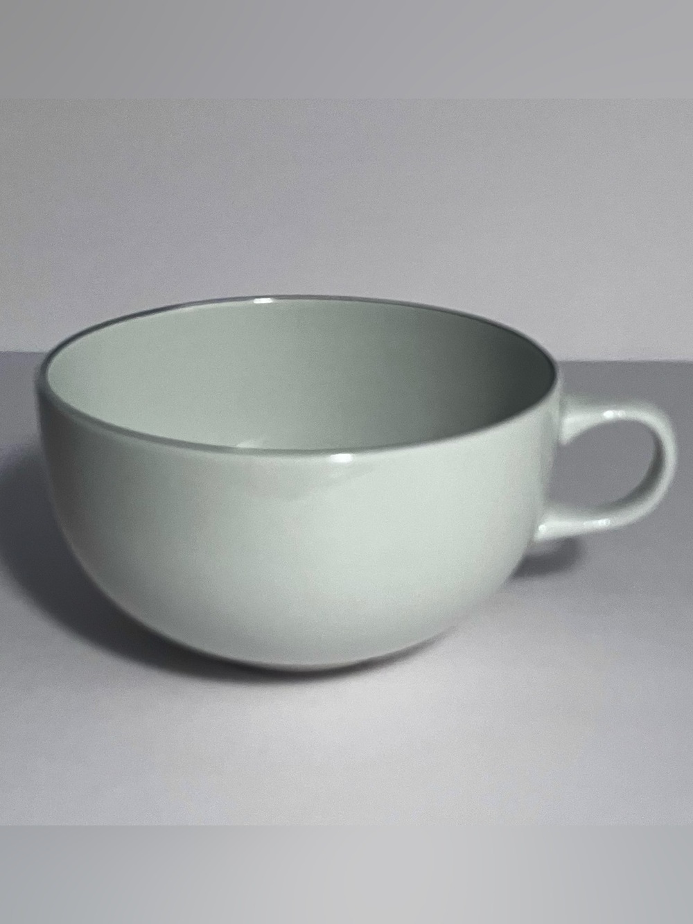 ROYAL COPENHAGEN Blue Line COFFEE CUP / Circa 1970 / TIN GLAZED EARTHENWARE